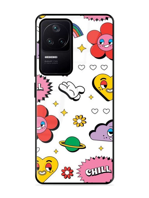 Whimsical Wonderland Glossy Soft Edge Case for Poco F4 (5G) Chachhi