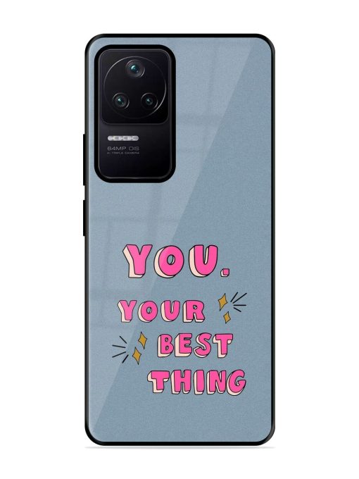 Self-Love Sparkles Glossy Soft Edge Case for Poco F4 (5G) Chachhi