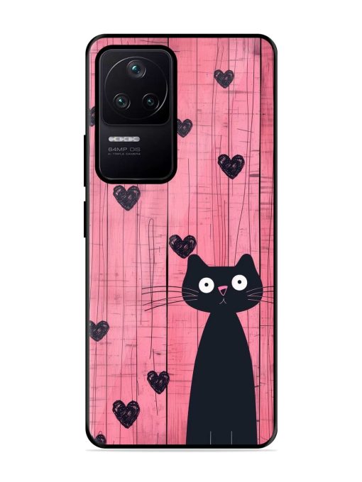 Feline Valentine'S Day Glossy Soft Edge Case for Poco F4 (5G) Chachhi