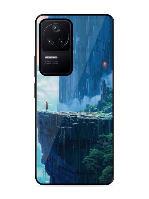 Solitude In The Sky Glossy Soft Edge Case for Poco F4 (5G) Chachhi