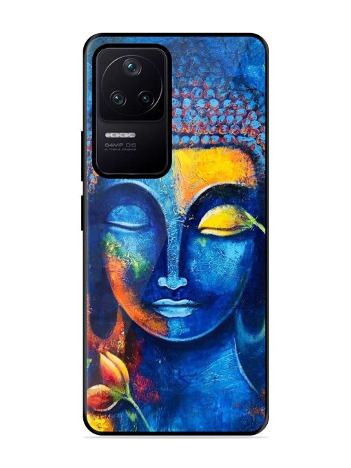 Enlightened Serenity Glossy Soft Edge Case for Poco F4 (5G) Chachhi