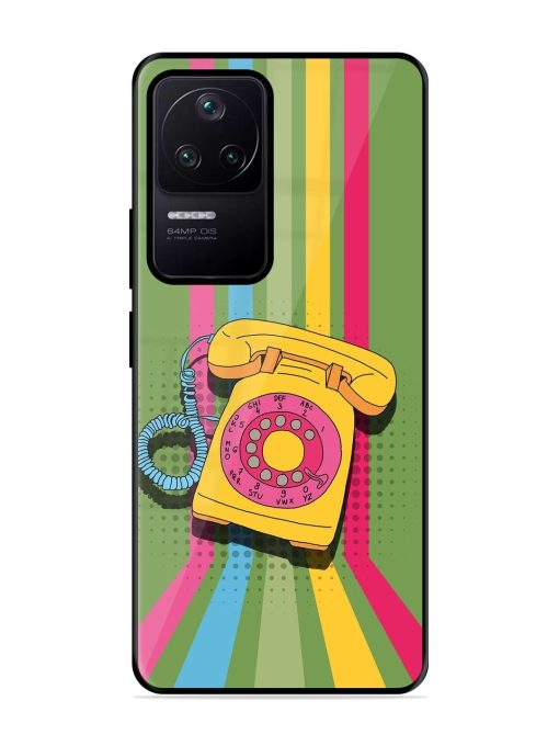 Retro Dialer Glossy Soft Edge Case for Poco F4 (5G) Chachhi