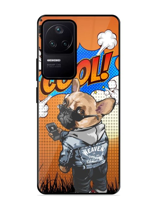 Cool Pup Glossy Soft Edge Case for Poco F4 (5G) Chachhi