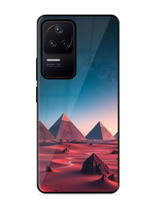 Ancient Wonders Sky Glossy Soft Edge Case for Poco F4 (5G) Chachhi