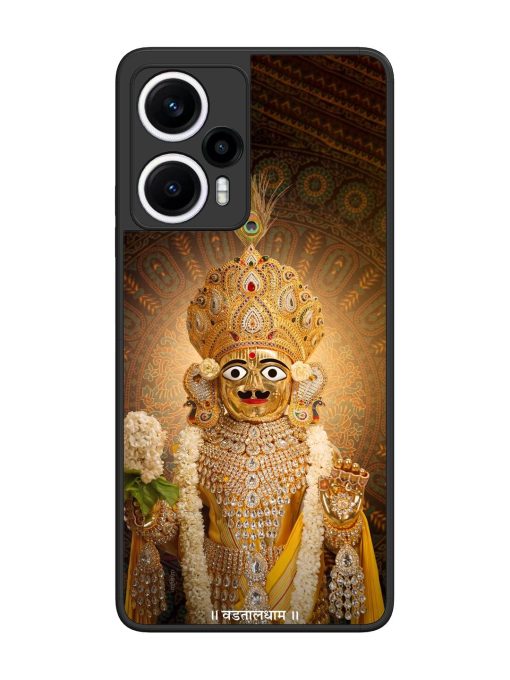 Hare Krishna Maharaj Glossy Soft Edge Case for Poco F5 (5G) Chachhi