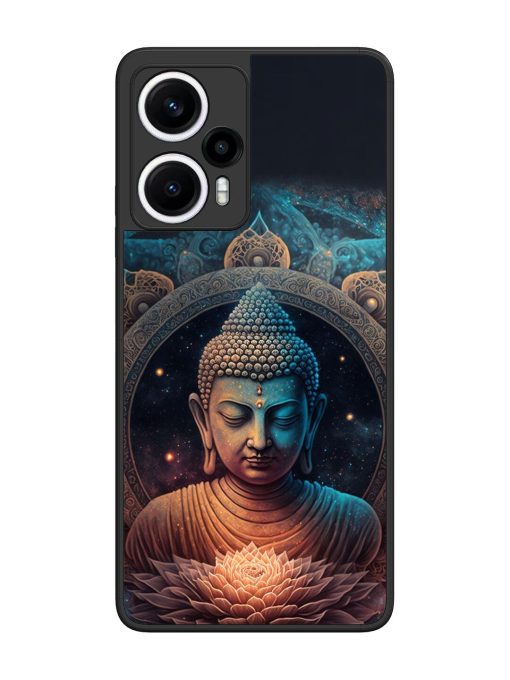 The Buddha Art Glossy Soft Edge Case for Poco F5 (5G) Chachhi