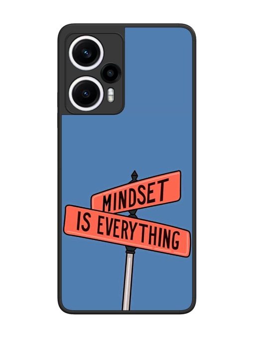 Mindset Matters Glossy Soft Edge Case for Poco F5 (5G) Chachhi