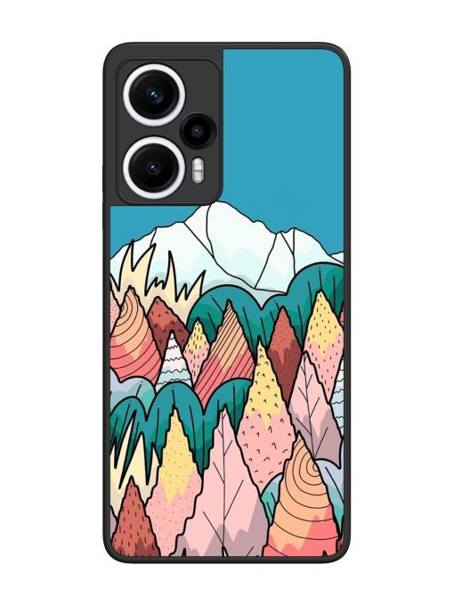 Mountain Dreamscape Glossy Soft Edge Case for Poco F5 (5G) Chachhi