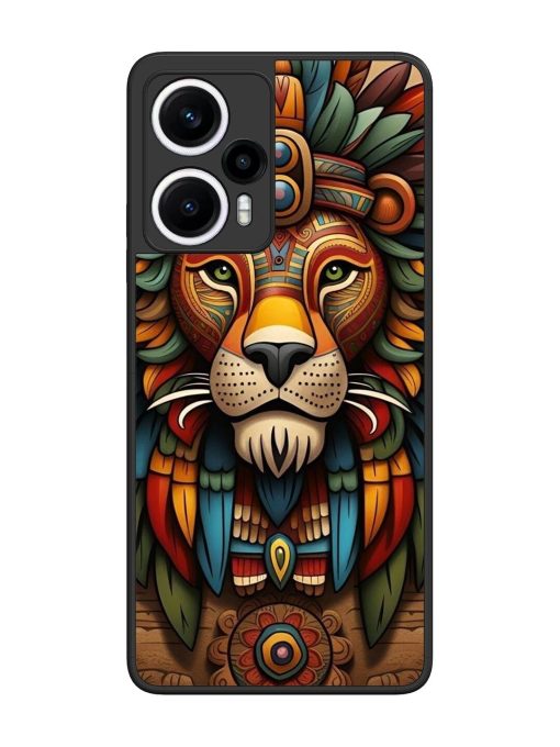 Aztec Majesty Glossy Soft Edge Case for Poco F5 (5G) Chachhi