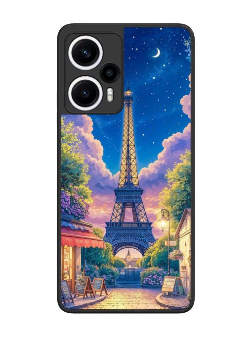 Twilight In Paris Glossy Soft Edge Case for Poco F5 (5G) Chachhi