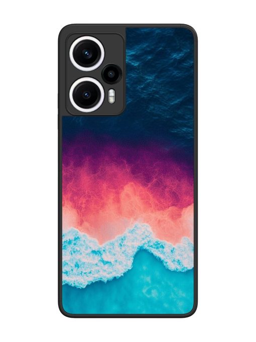 Where The Ocean Meets The Sky Glossy Soft Edge Case for Poco F5 (5G) Chachhi