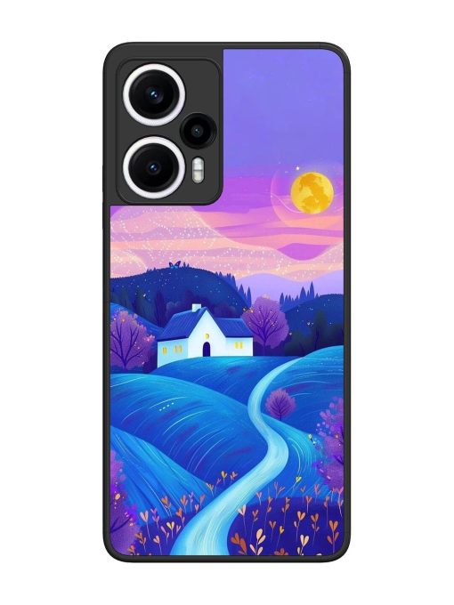 Moonlit Meadow Glossy Soft Edge Case for Poco F5 (5G) Chachhi