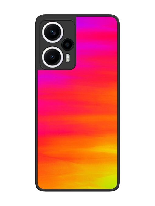 Neon Horizon Glossy Soft Edge Case for Poco F5 (5G) Chachhi