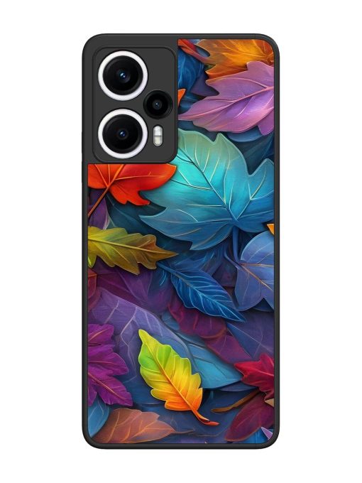 Autumn'S Embrace Glossy Soft Edge Case for Poco F5 (5G) Chachhi