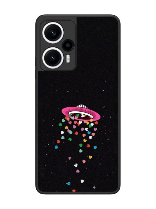 Love From Above Glossy Soft Edge Case for Poco F5 (5G) Chachhi