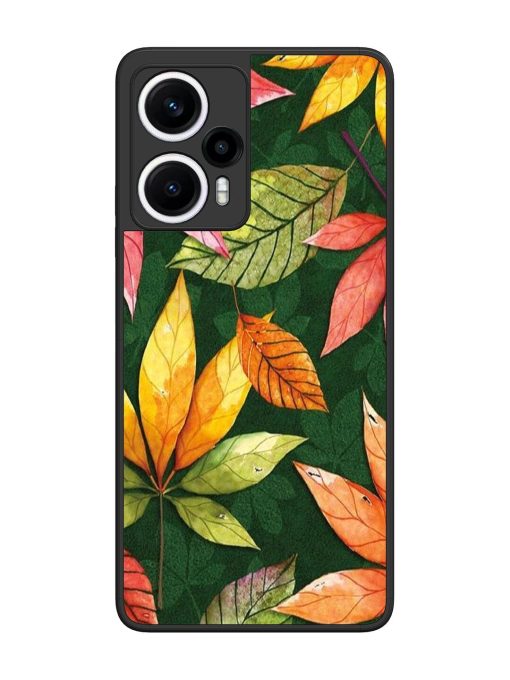 Autumn'S Embrace Glossy Soft Edge Case for Poco F5 (5G) Chachhi