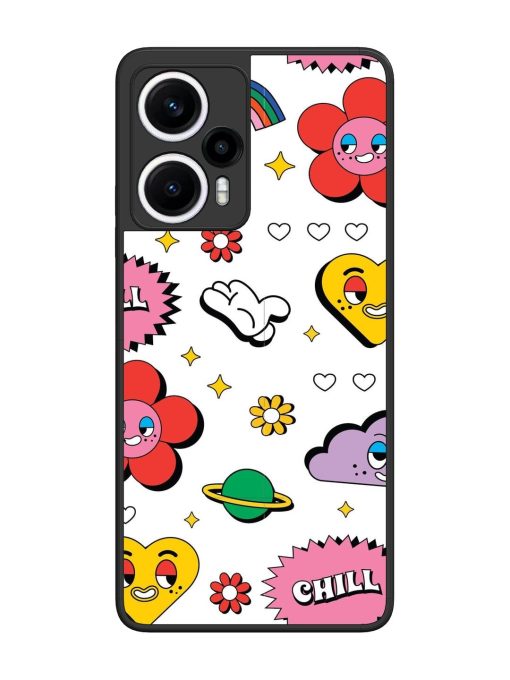 Whimsical Wonderland Glossy Soft Edge Case for Poco F5 (5G)