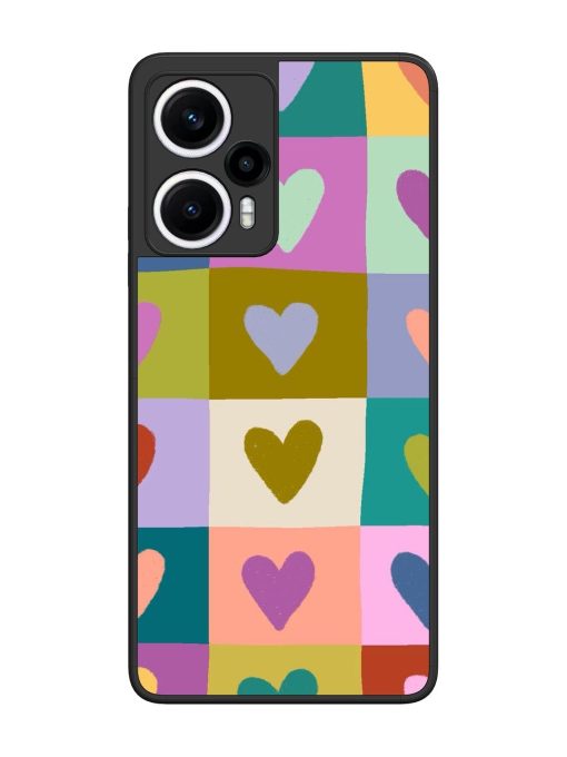 Box Of Hearts Glossy Soft Edge Case for Poco F5 (5G) Chachhi