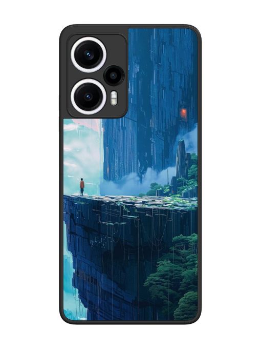 Solitude In The Sky Glossy Soft Edge Case for Poco F5 (5G) Chachhi