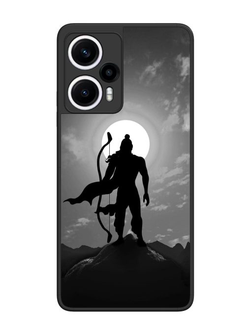 The Undefeated Warrior Glossy Soft Edge Case for Poco F5 (5G) Chachhi