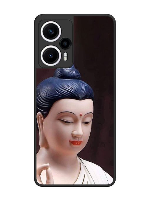 Budhha Glossy Soft Edge Case for Poco F5 (5G) Chachhi