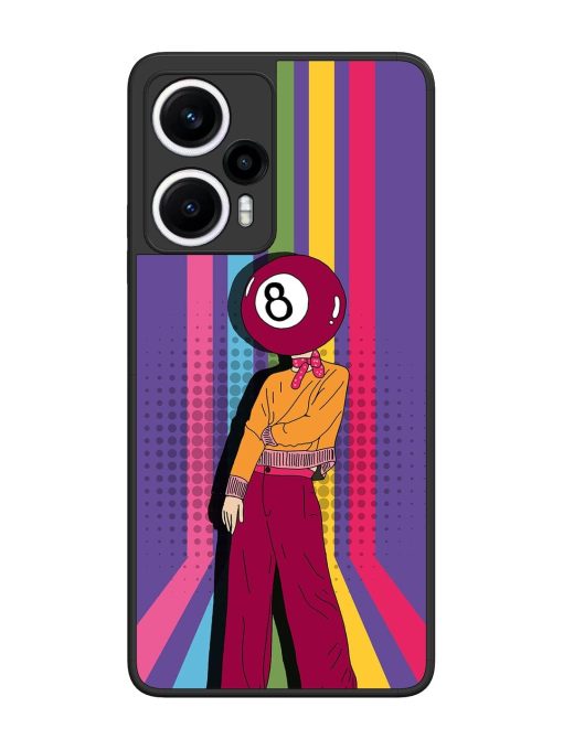 Eight Ball Fashionista Glossy Soft Edge Case for Poco F5 (5G) Chachhi