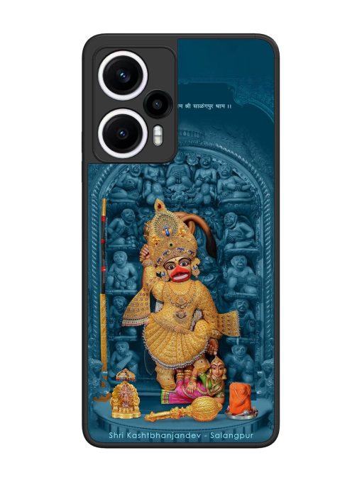 Divine Grace Of Shri Kashtabhanjandev Glossy Soft Edge Case for Poco F5 (5G) Chachhi