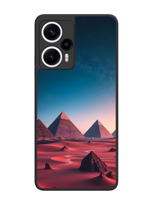 Ancient Wonders Sky Glossy Soft Edge Case for Poco F5 (5G)