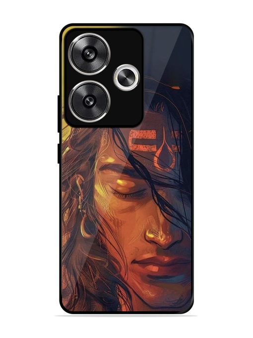 Tranquil Shiva Glossy Soft Edge Case for Poco F6 (5G) Chachhi