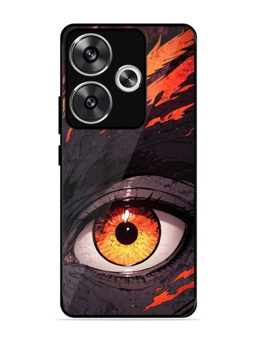 Inferno Gaze Glossy Soft Edge Case for Poco F6 (5G) Chachhi