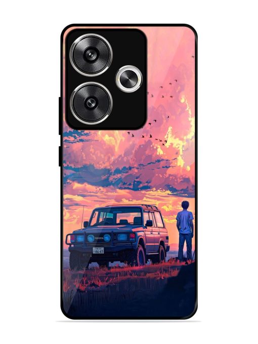 Solitude'S Horizon Glossy Soft Edge Case for Poco F6 (5G) Chachhi