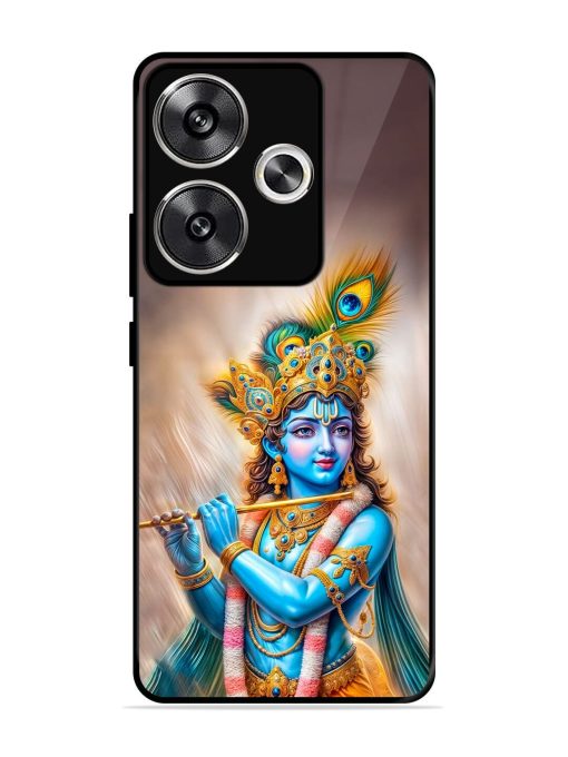 Divine Krishna Glossy Soft Edge Case for Poco F6 (5G) Chachhi