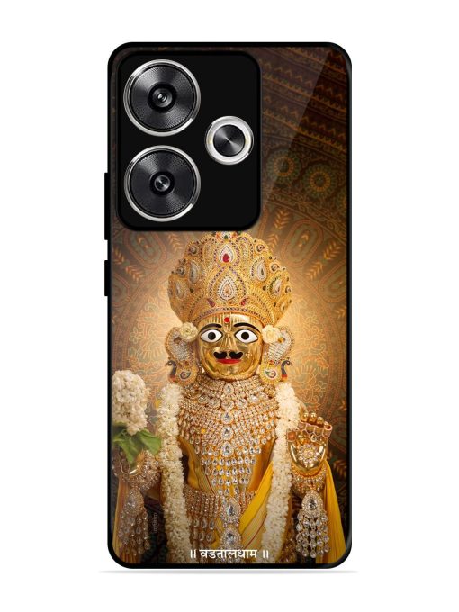 Hare Krishna Maharaj Glossy Soft Edge Case for Poco F6 (5G) Chachhi