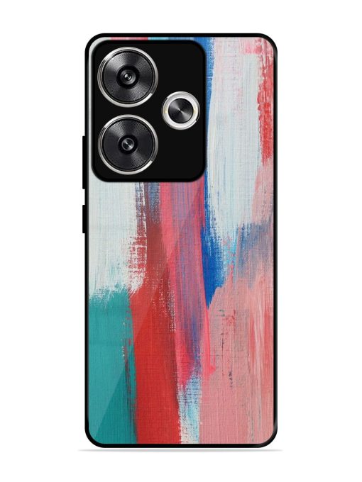 Colorful Chaos Glossy Soft Edge Case for Poco F6 (5G) Chachhi