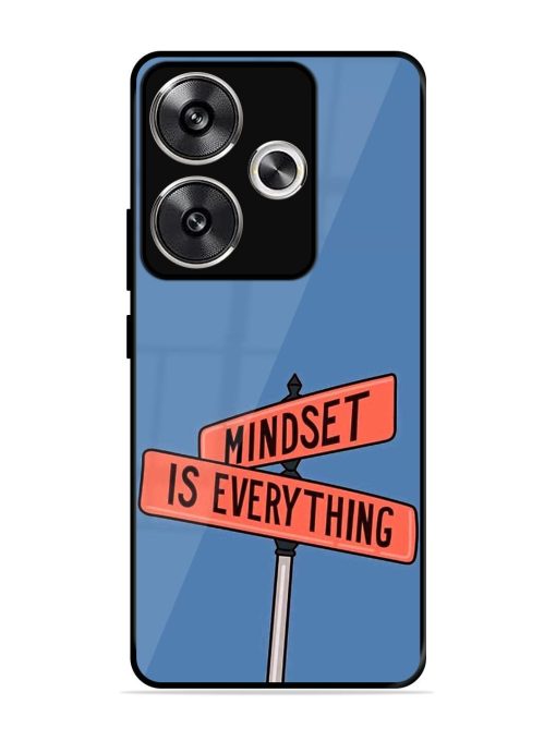 Mindset Matters Glossy Soft Edge Case for Poco F6 (5G) Chachhi