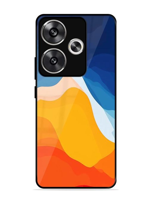 Liquid Landscape Glossy Soft Edge Case for Poco F6 (5G) Chachhi