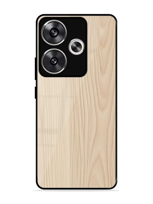 Textured Timber Glossy Soft Edge Case for Poco F6 (5G) Chachhi