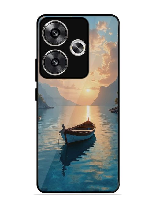 Serene Sunset Glossy Soft Edge Case for Poco F6 (5G) Chachhi