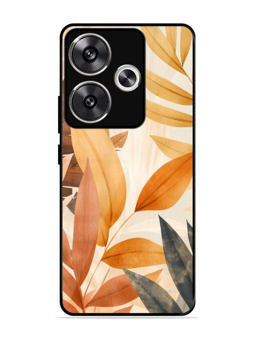 Earthy Elegance Glossy Soft Edge Case for Poco F6 (5G) Chachhi