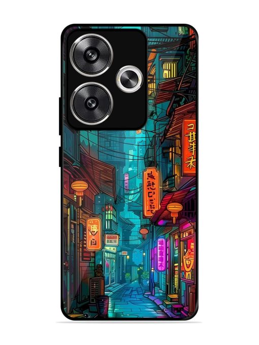 Neon Nightscape Glossy Soft Edge Case for Poco F6 (5G) Chachhi