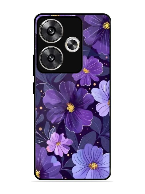 Purple Paradise Glossy Soft Edge Case for Poco F6 (5G) Chachhi