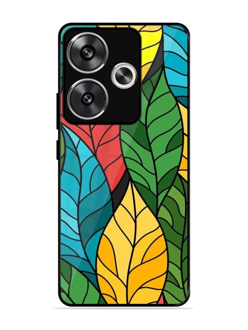 Foliage Fiesta Glossy Soft Edge Case for Poco F6 (5G)