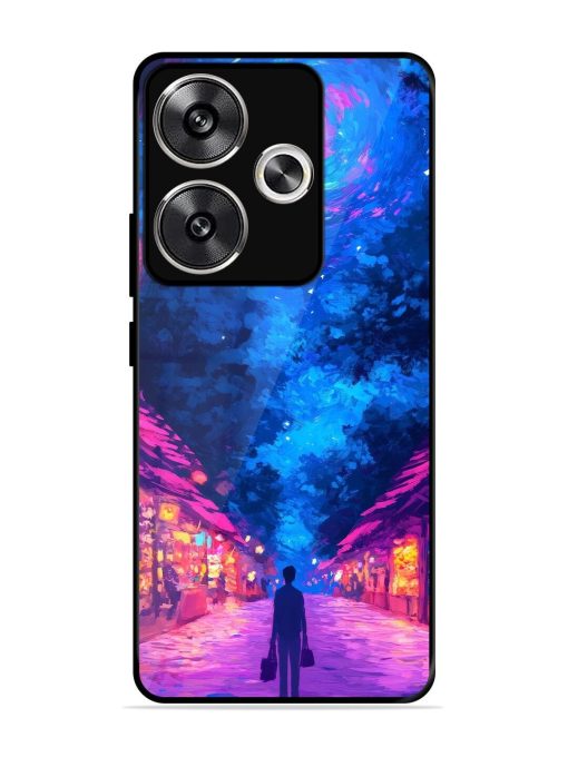 Neon Nightscape Glossy Soft Edge Case for Poco F6 (5G) Chachhi