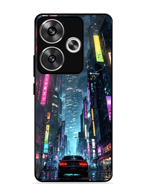 Neon Nightscape Glossy Soft Edge Case for Poco F6 (5G) Chachhi