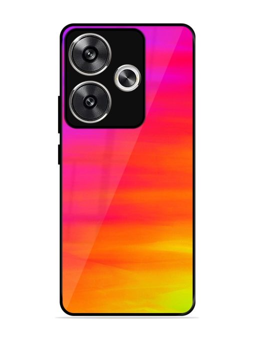 Neon Horizon Glossy Soft Edge Case for Poco F6 (5G) Chachhi