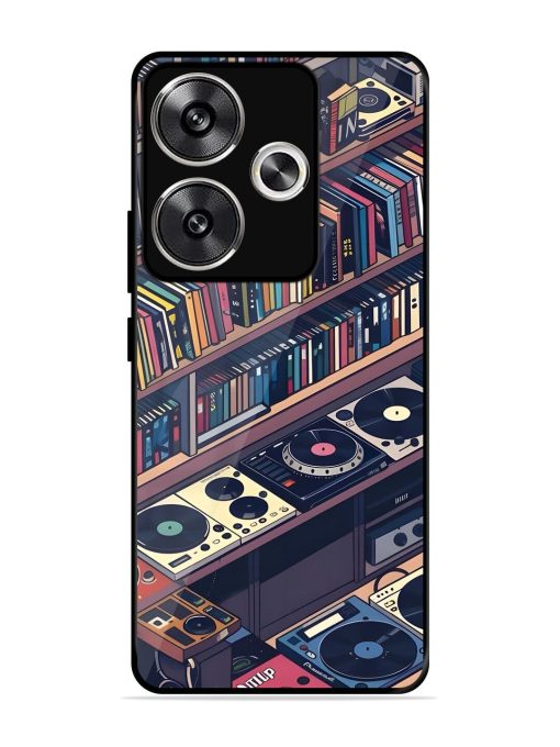 Music Lover'S Haven Glossy Soft Edge Case for Poco F6 (5G) Chachhi