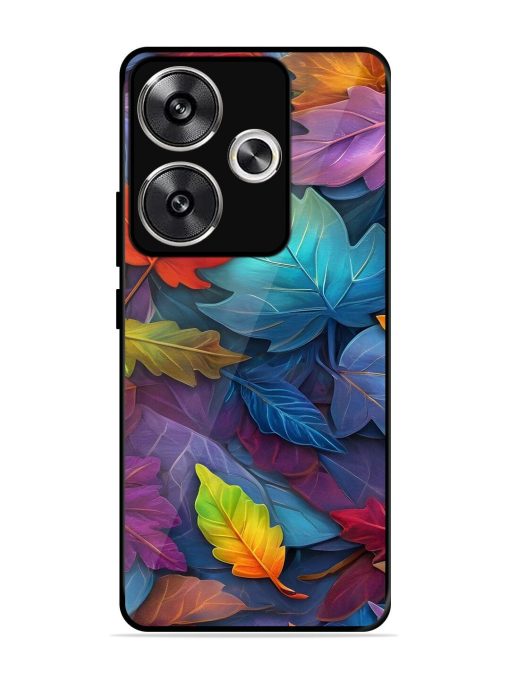 Autumn'S Embrace Glossy Soft Edge Case for Poco F6 (5G) Chachhi