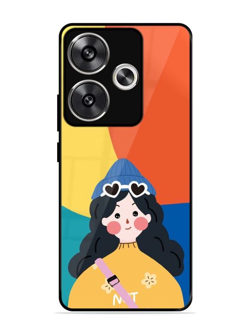 Colorful Vibes Glossy Soft Edge Case for Poco F6 (5G) Chachhi