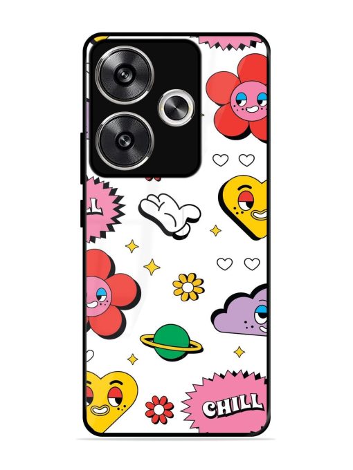 Whimsical Wonderland Glossy Soft Edge Case for Poco F6 (5G) Chachhi