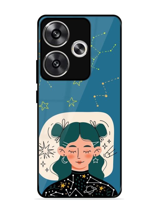 Cosmic Daydreamer Glossy Soft Edge Case for Poco F6 (5G) Chachhi